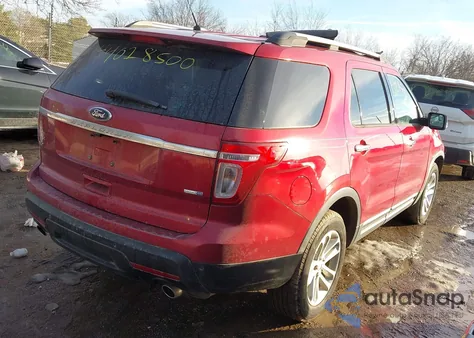 2013 Ford Explorer Xlt из США, поврежденный, VIN 1FM5K8D84DGC92324